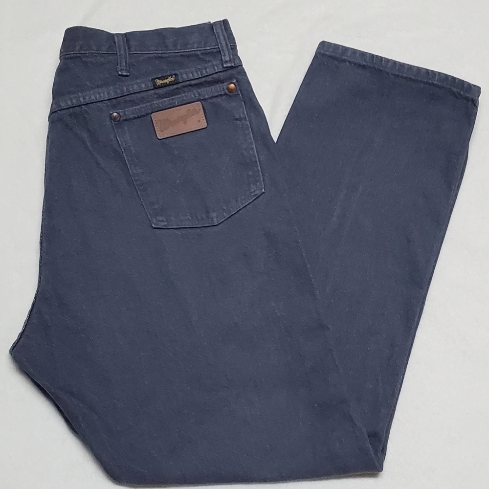 VINTAGE 1980s Wrangler Stone Gray USA Made High Waisted Butt Hugging Jeans